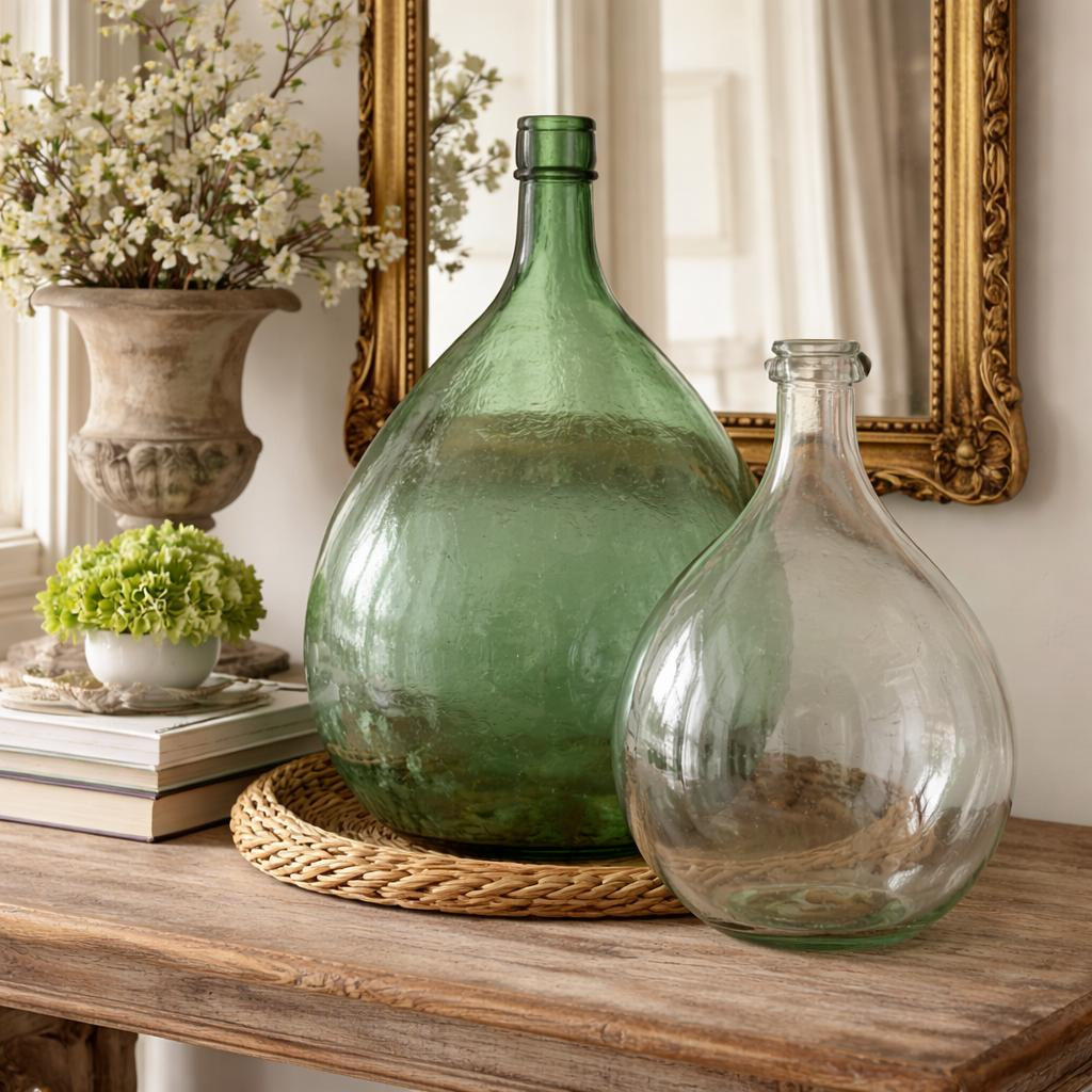 Antique French Bells, Globes, Demijohns