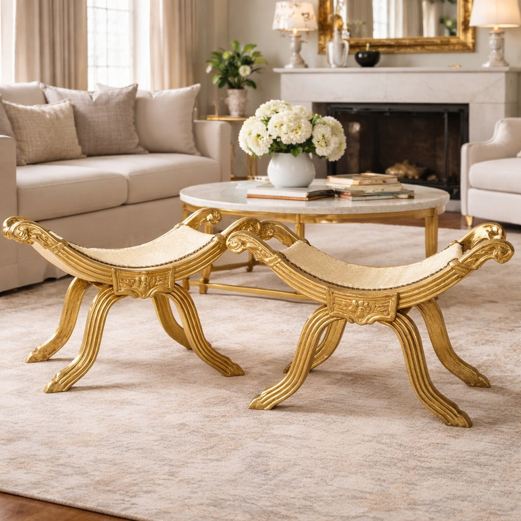 Antique French Stools