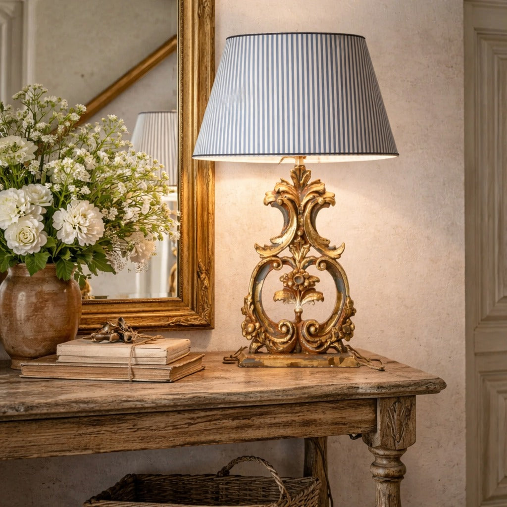 Antique French Table Lamps & Vintage Lighting