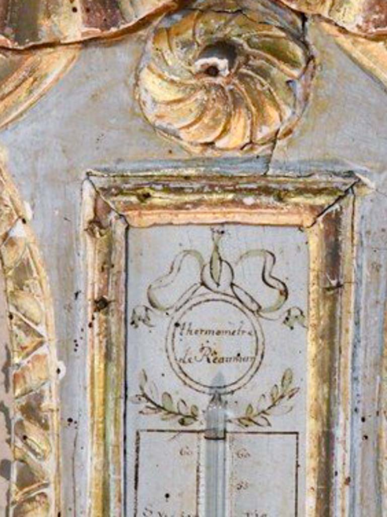 Original finish Louis XVI thermometer  