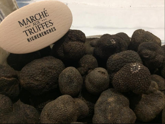 Breathe in the scent of  black truffles at the Richerenches marché