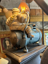 Antique 220V Michelin air compressor