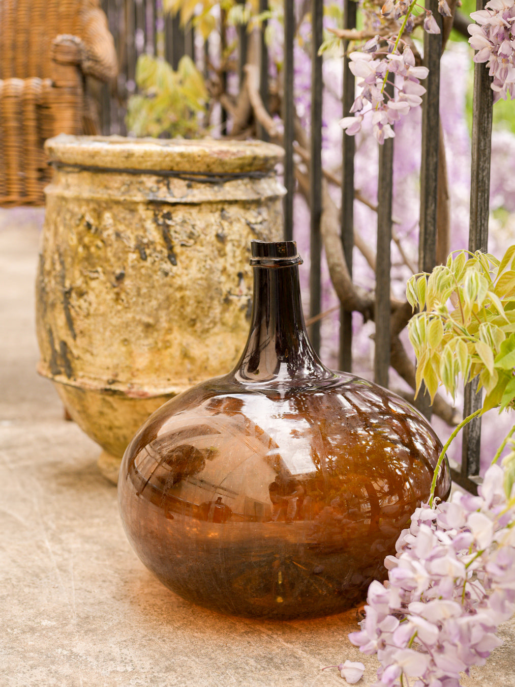 Artistic textured relief vessels  