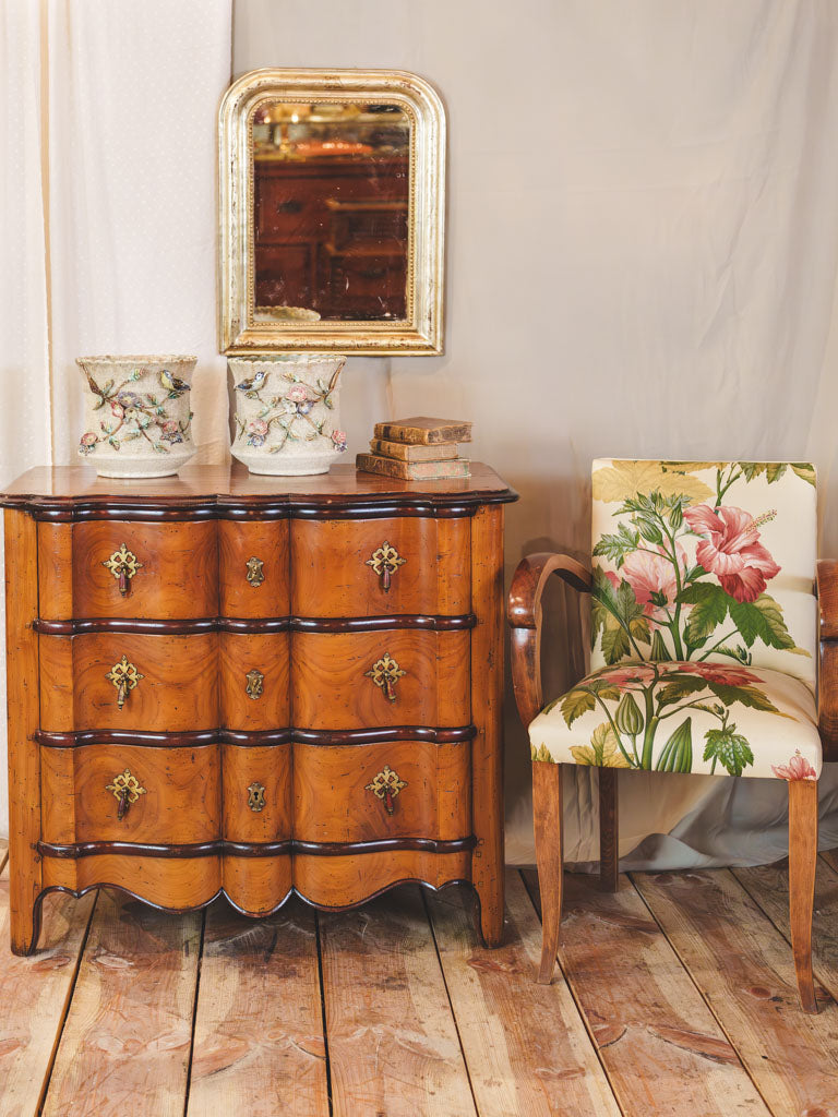 Mid-Century Modern Cherrywood Drawer Chest
