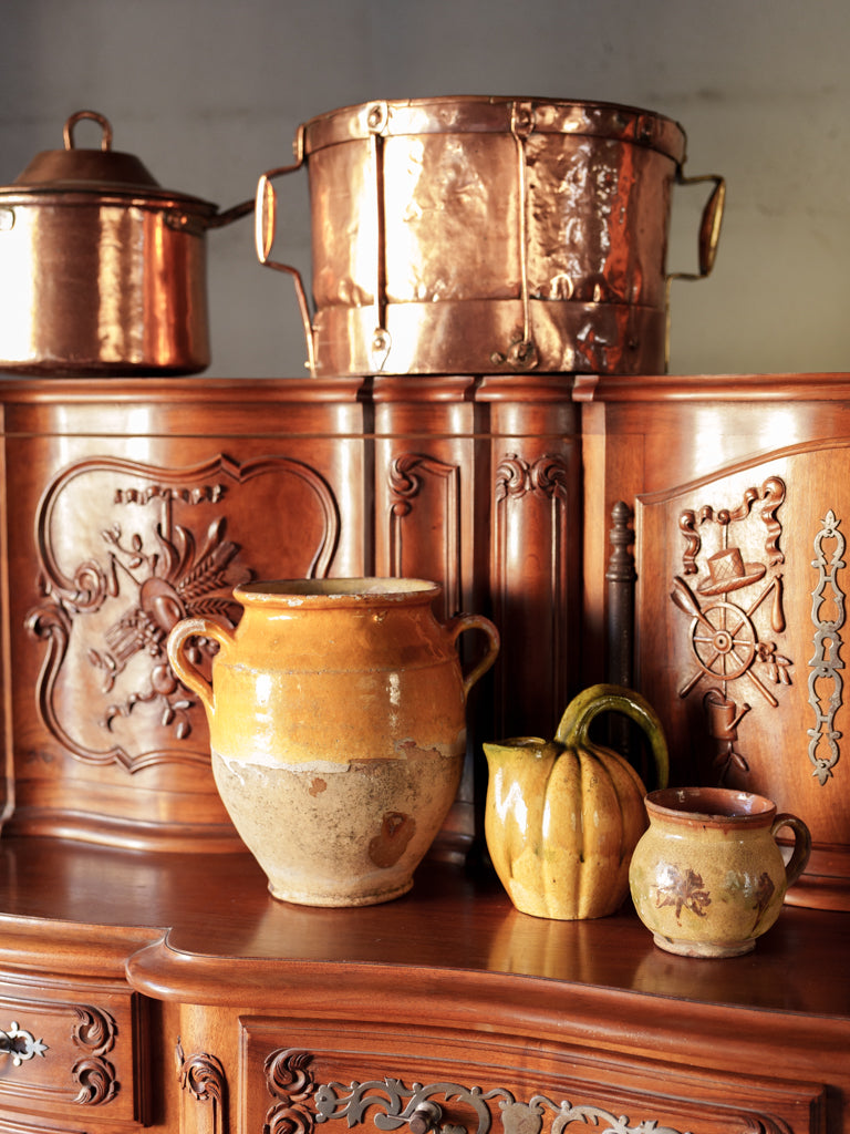 Vintage French copper container  