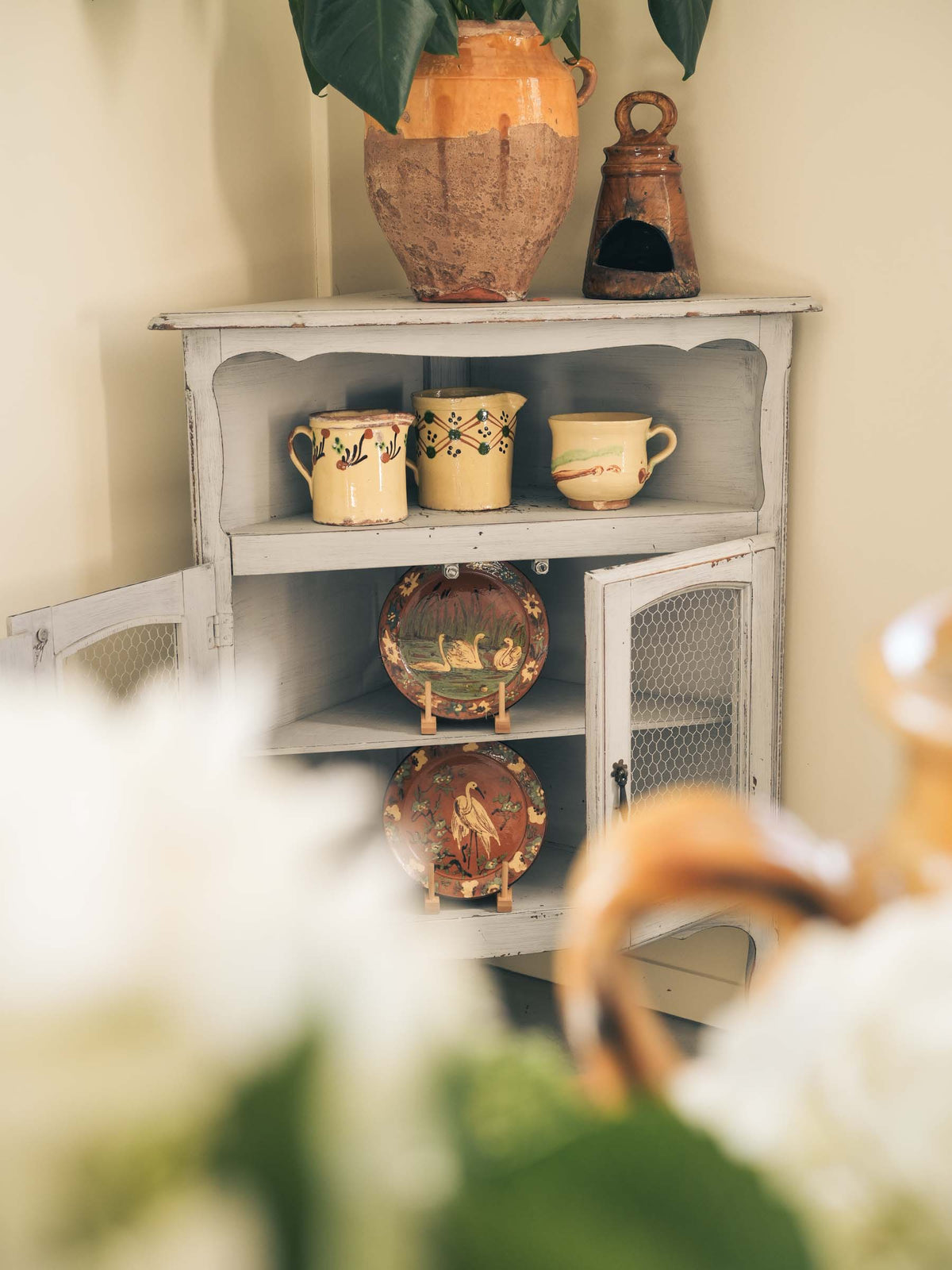 Timeworn French candle lantern  