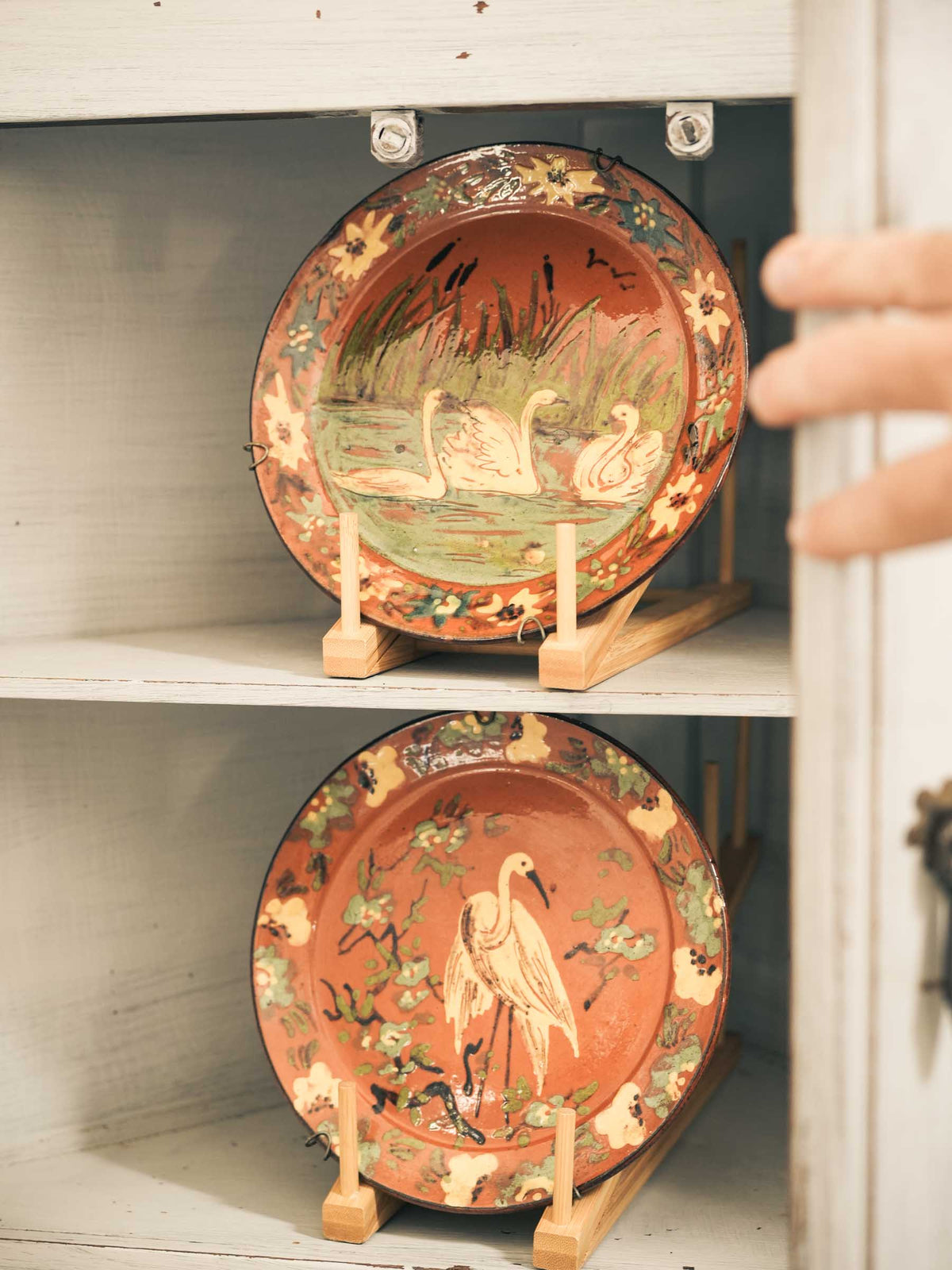 French artisanal ceramic plate
