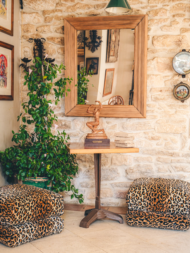 Compact French nightstand  