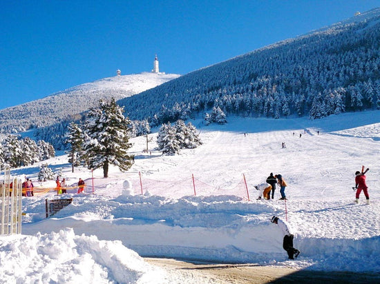 Go downhill skiing in Provence