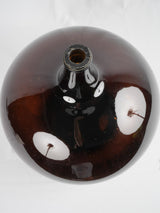 Distinctive bubble-textured blown glass vase