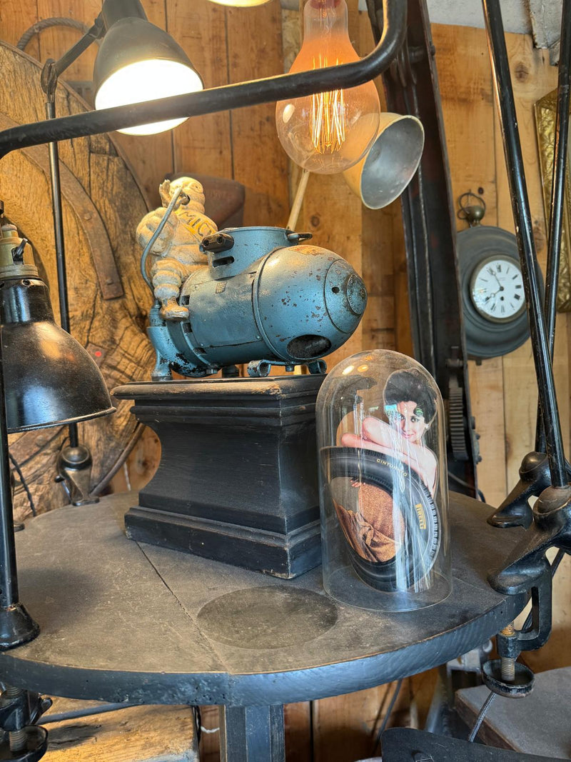Antique Michelin air compressor - 1940s – Chez Pluie