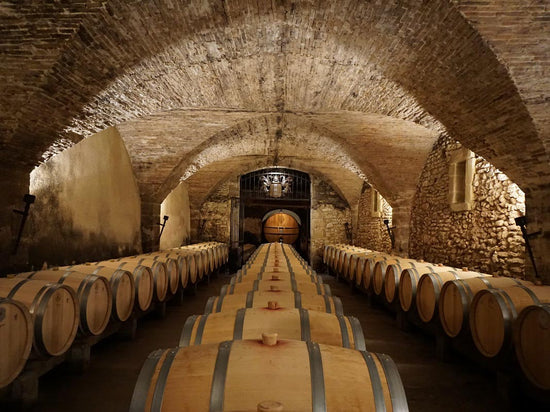 Taste wine in the spectacular cellars of Châteauneuf-du-Pape