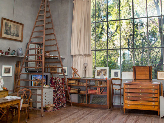 Visit the studio of Cézanne, where he created his last great works