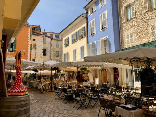 Stroll the cobbled lanes of Vence with delightful cafés and galleries