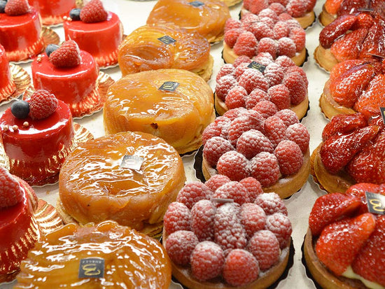 Sample too many treats from your local patisserie
