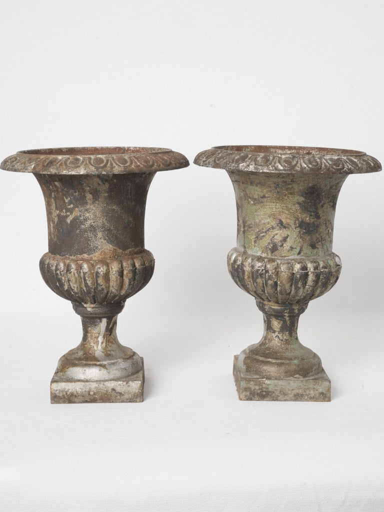 Ornate mid-20th-century vases  