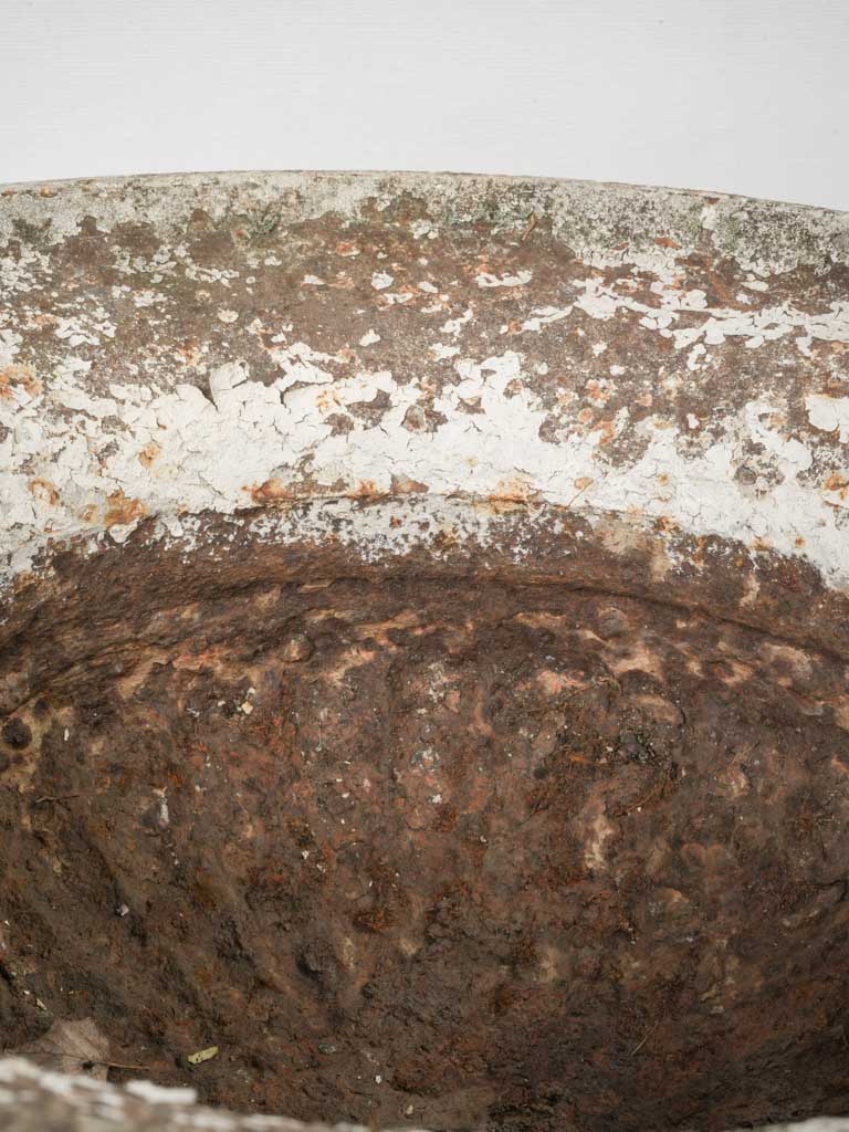 Historic iron Medici campana urn  