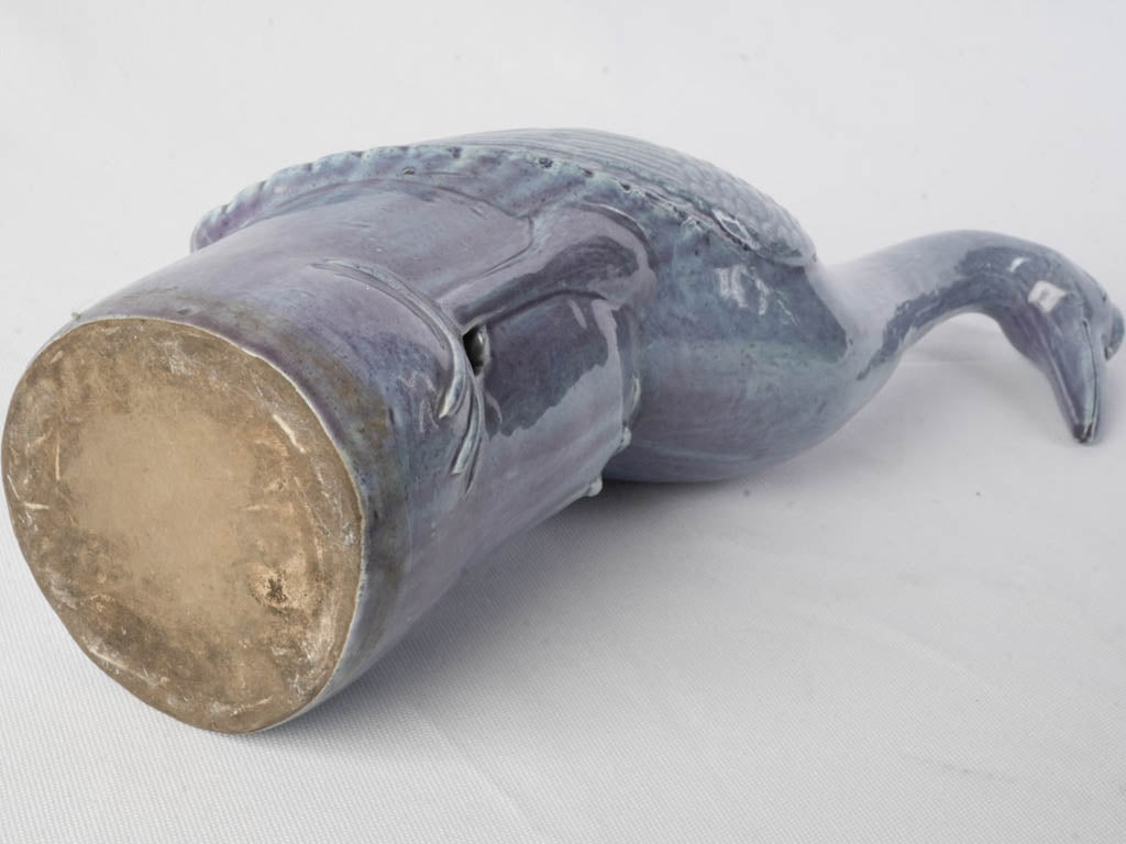 Harmonious antique-inspired crane statue