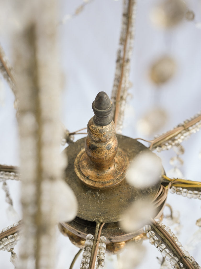 Refined scrolled arm chandeliers