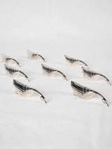 8 knife rests - feeding swans
