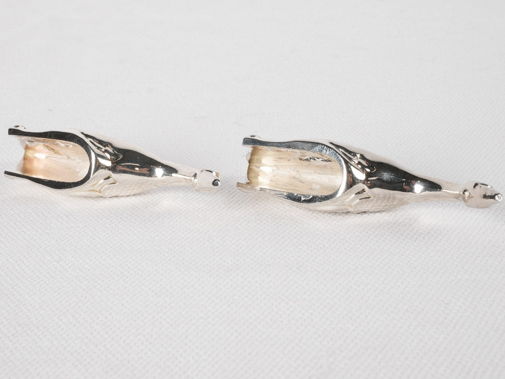 Nostalgic stainless table knife stands