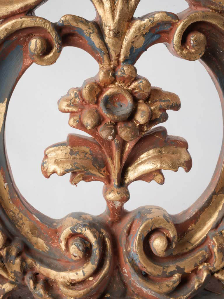 Ornate openwork scroll table lamp  