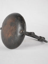 19th century miner's oil lamp - wrought iron