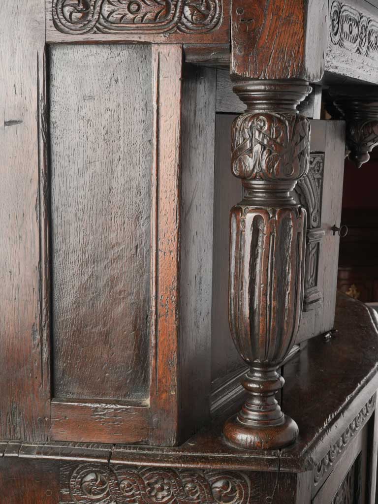Museum-quality hand-carved French dresser