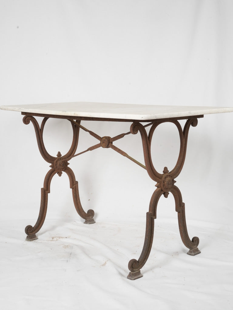 Ornate 19th-century cast iron furniture