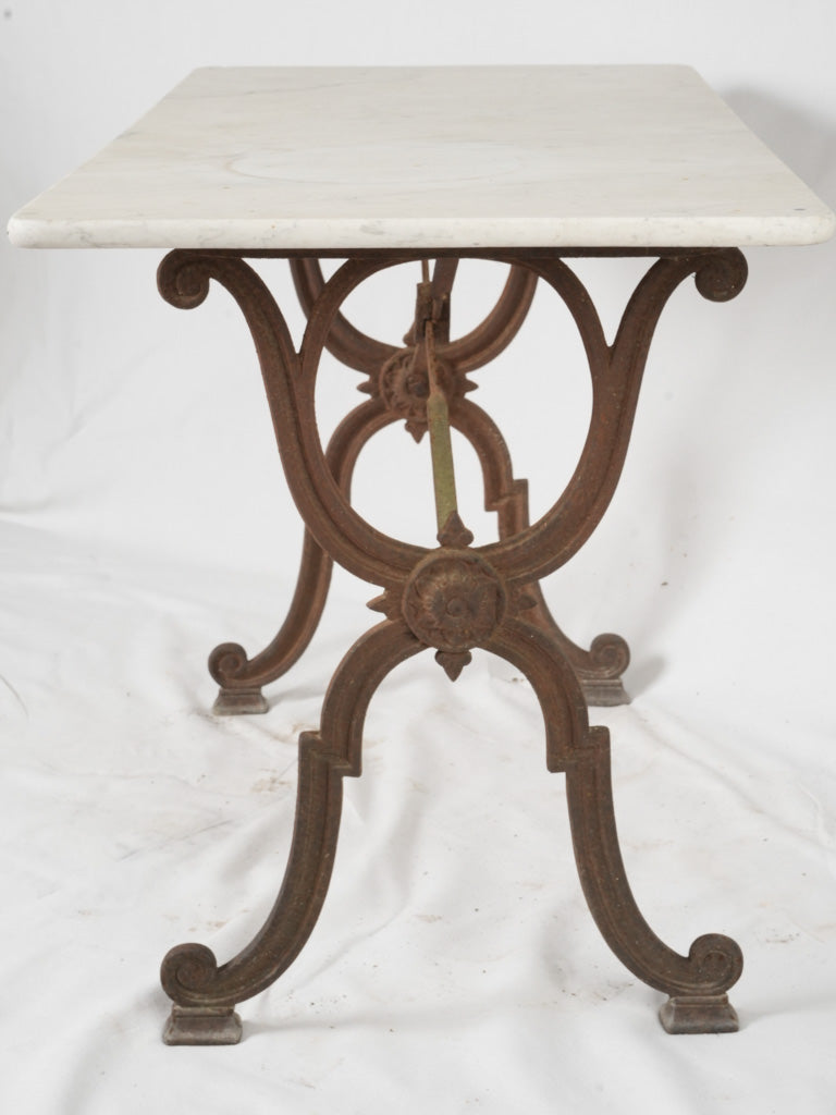 Charming historic cafe side table
