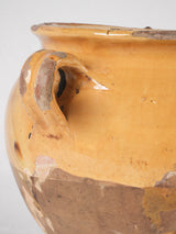 Authentic tapered French terracotta confit