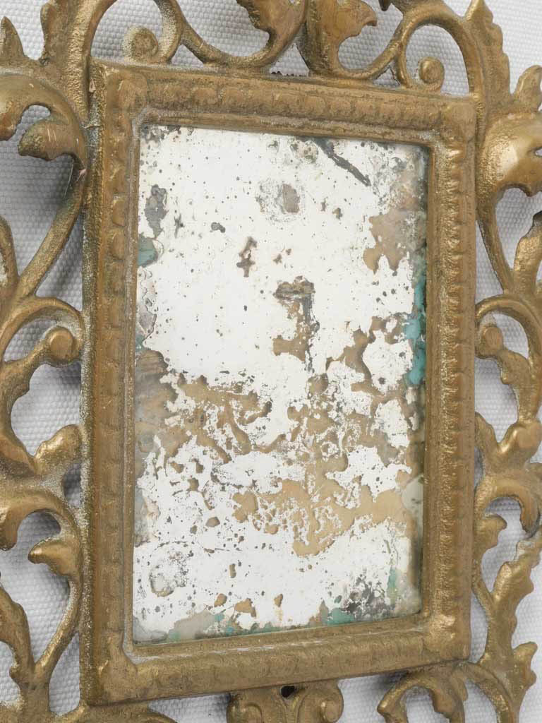 Timeworn detailed openwork mirrors set