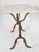 Elegant Antique Rectangular Marble Table