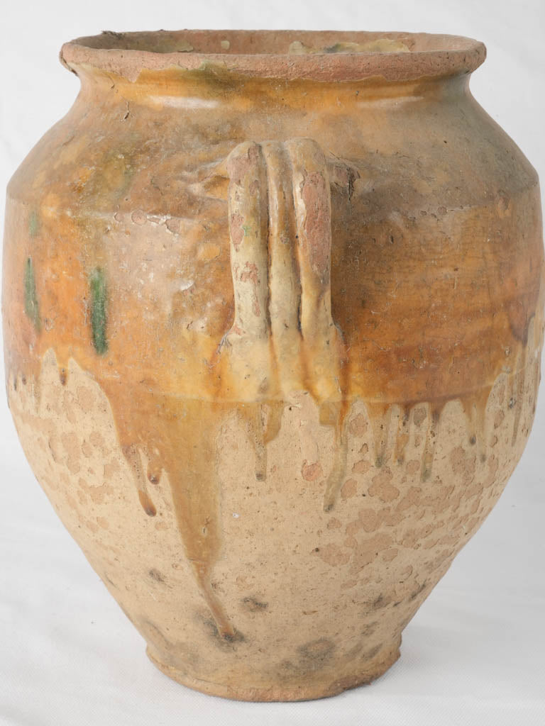 Ceramic Provençal-style confit pot, collectible
