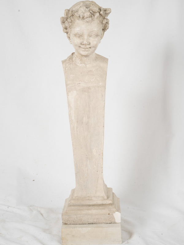 Refinement - 19th-century boy statue 