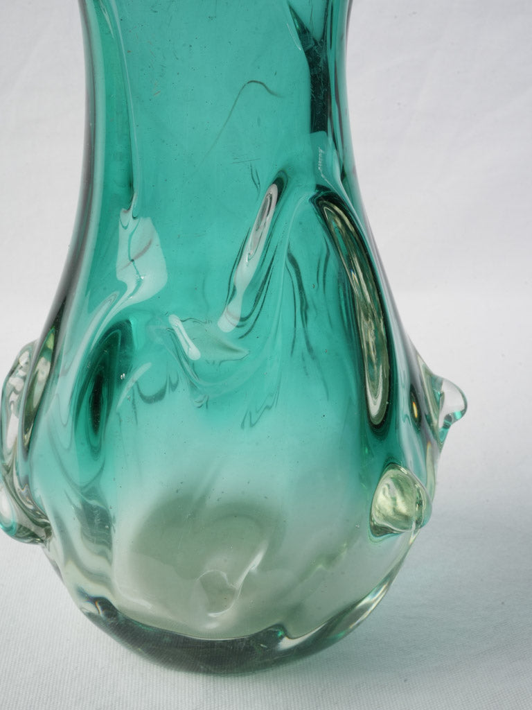 Handcrafted fluid organic design vase  