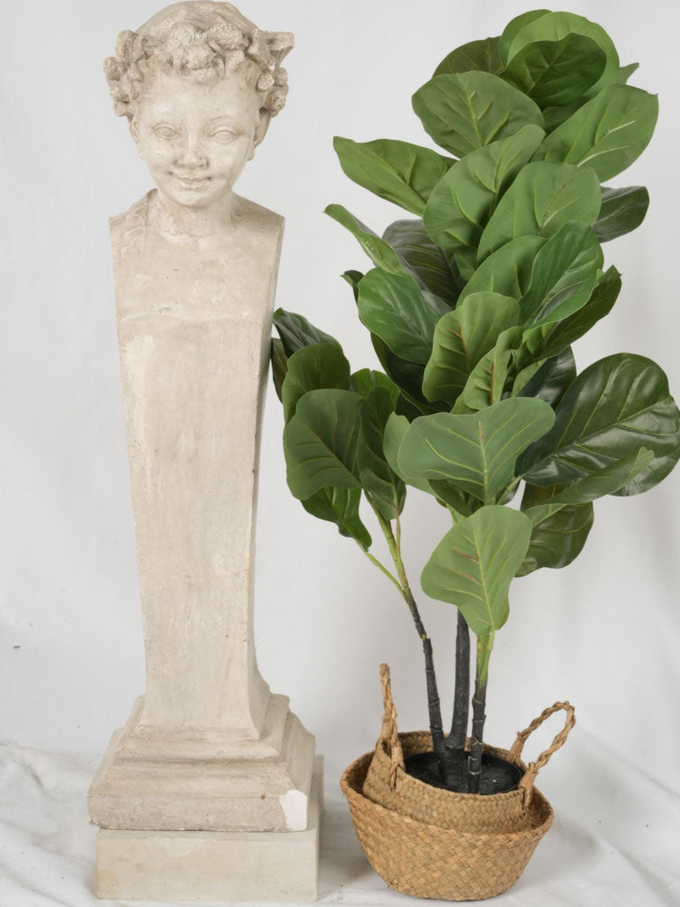 Aged boy herm - French plaster