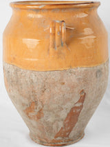 Large 19th Century Confit Pot - Yellow 14½"