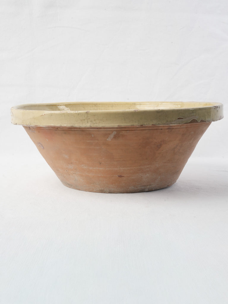 Rustic style terracotta tian bowl  