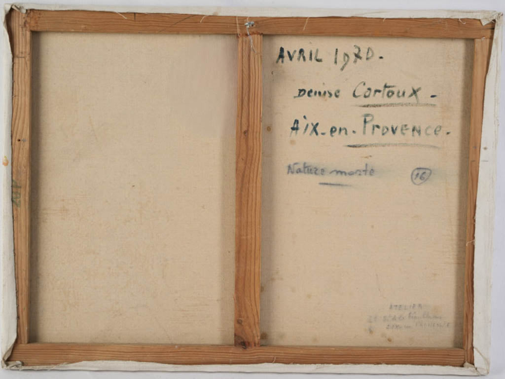 Radiant 1970s canvas artwork  