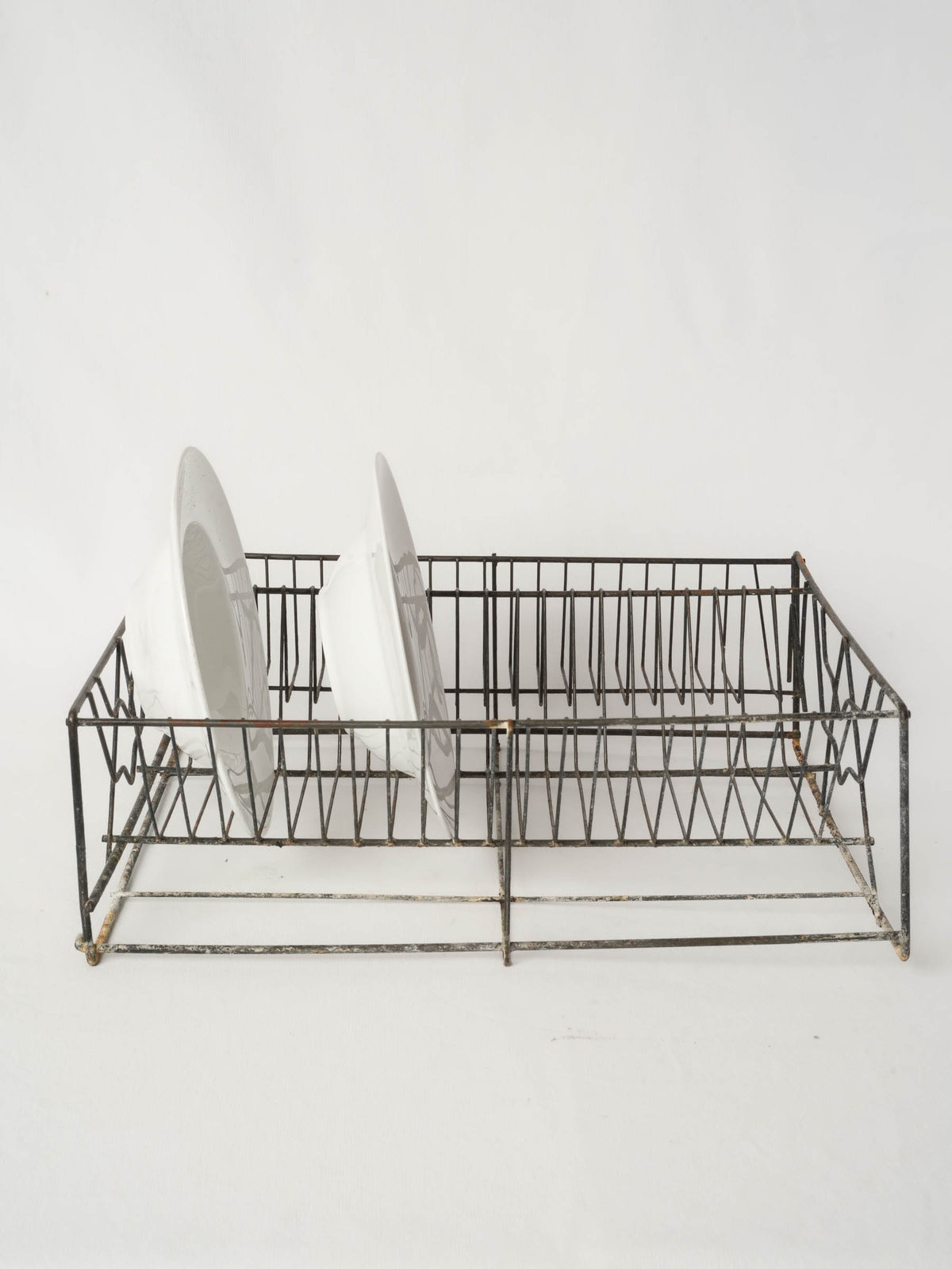 Vintage French Wire Dish Rack