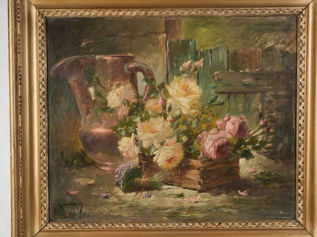 Classic copper accent wall decor