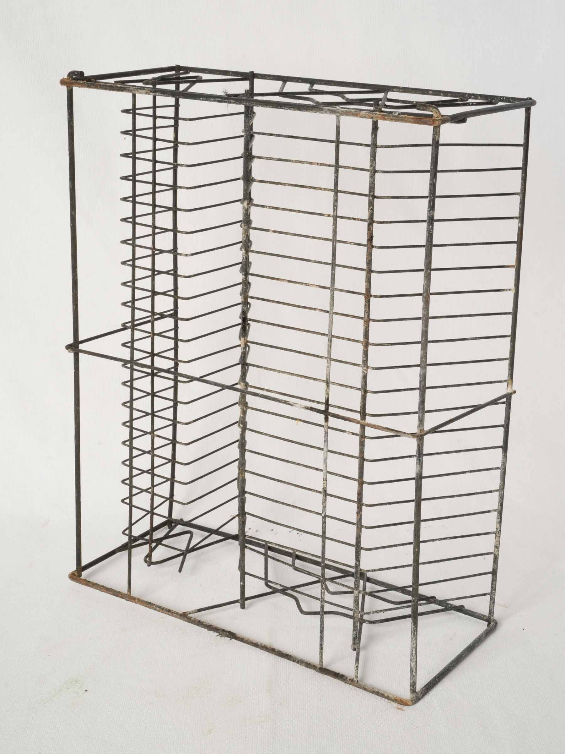 Vintage French Wire Dish Rack