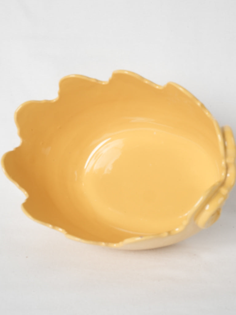 Bright yellow glass cooler - Distinct