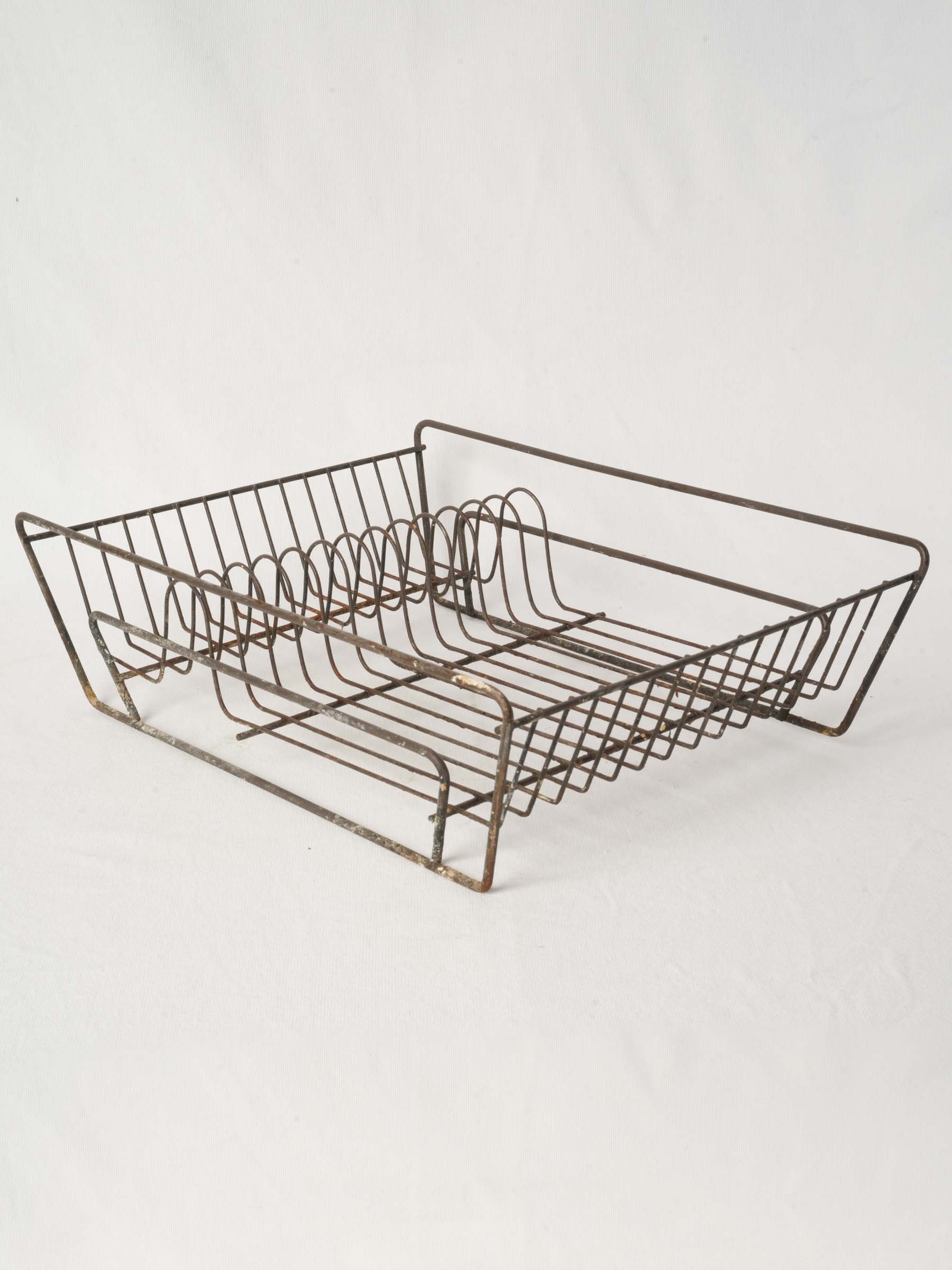Vintage French Wire Dish Rack from Patricia Wells’ Kitchen Sink