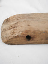 Small Rustic Antique French Cutting Board - Angled Back 15" x 11½"