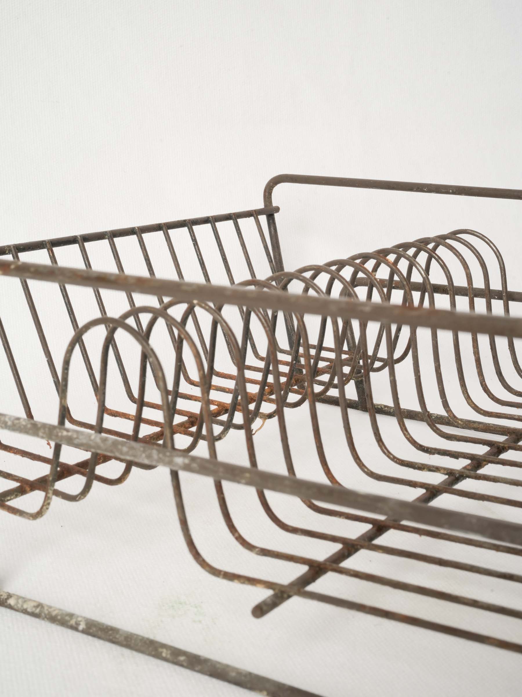 Vintage French Wire Dish Rack from Patricia Wells’ Kitchen Sink