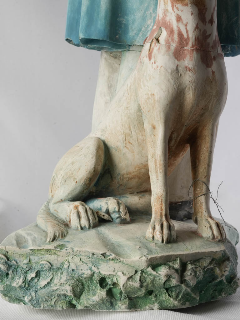 Classic rustic-textured religious ensemble  