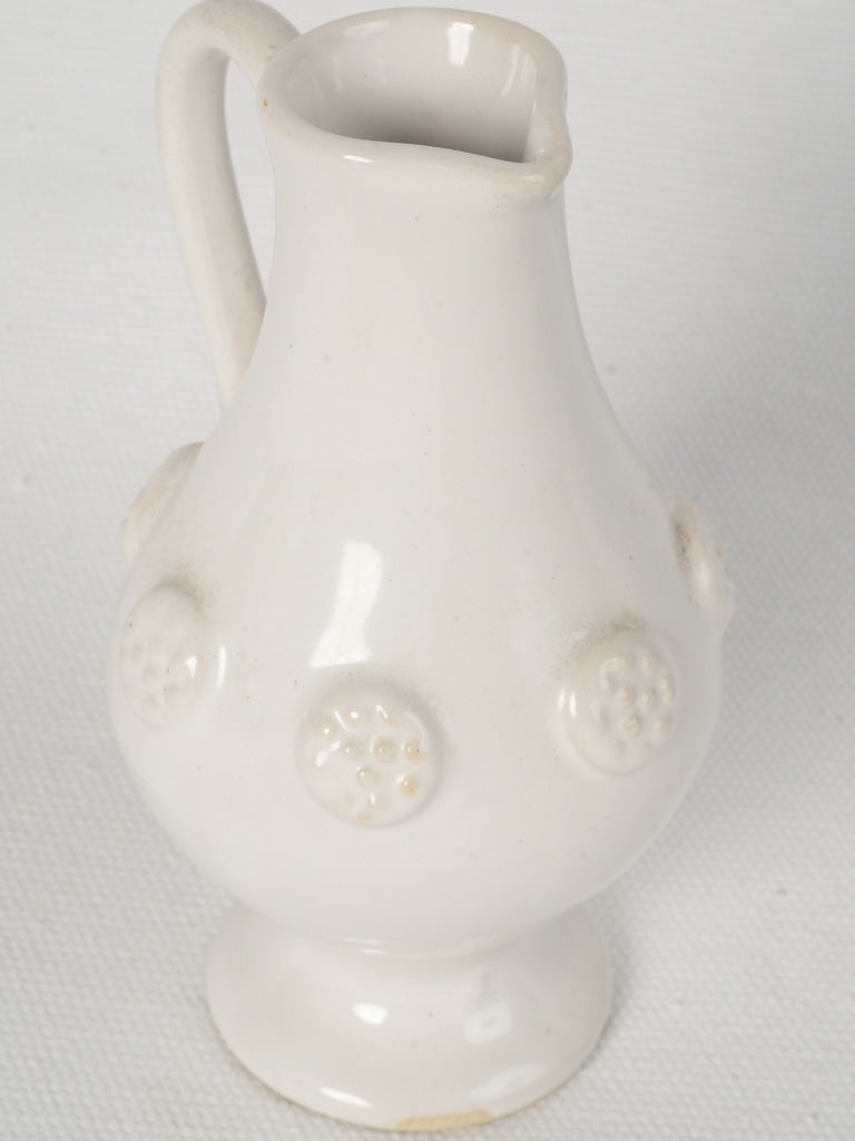 Functional French soliflore with monogram