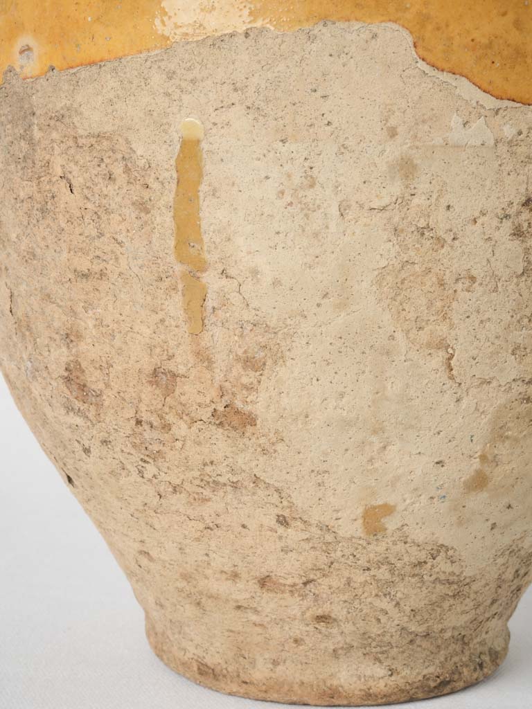 Timeless large antique confit jar